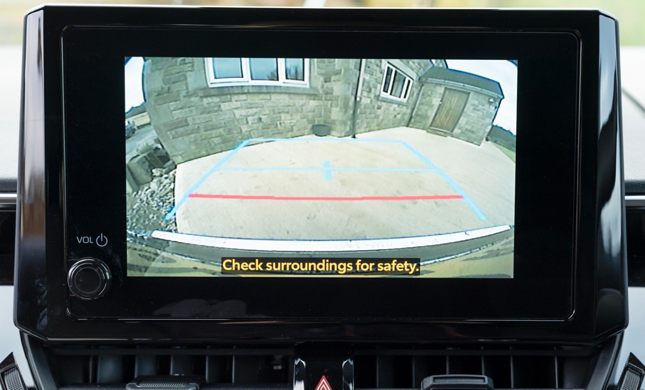 Corolla Commercial reversing camera