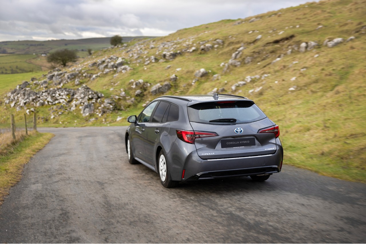 Corolla Professional darkened rear glass